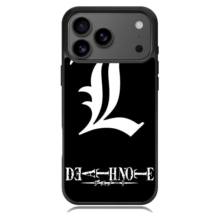 Death Note Light Logo Z4365 iPhone 17 Pro Case