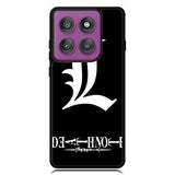 Death Note Light Logo Z4365 Motorola Moto Edge 2025 | Moto Edge 60 Fusion | Moto Edge 60 Pro Case