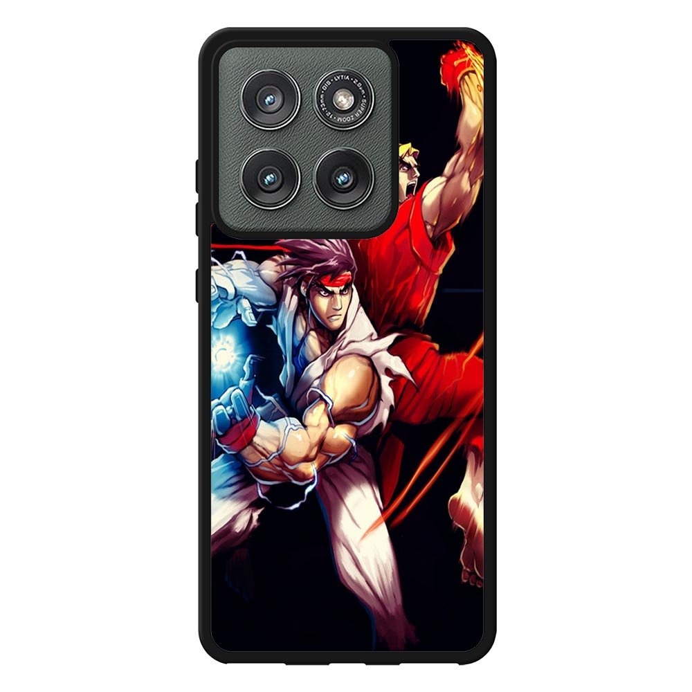 Street Fighter Ryu  Ken Z4372 Motorola Moto Edge 2025 Case