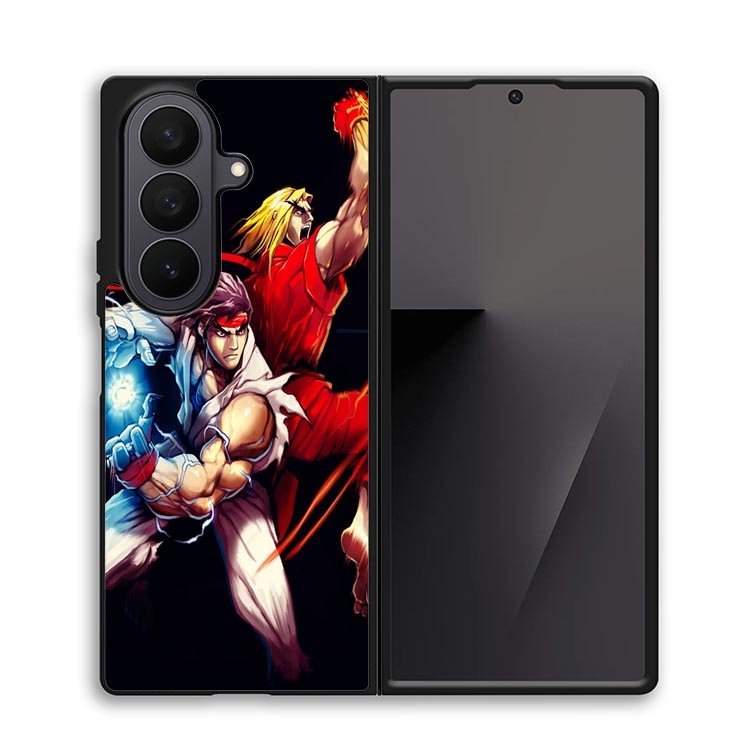 Street Fighter Ryu  Ken Z4372 Samsung Galaxy Z Fold 7 Case