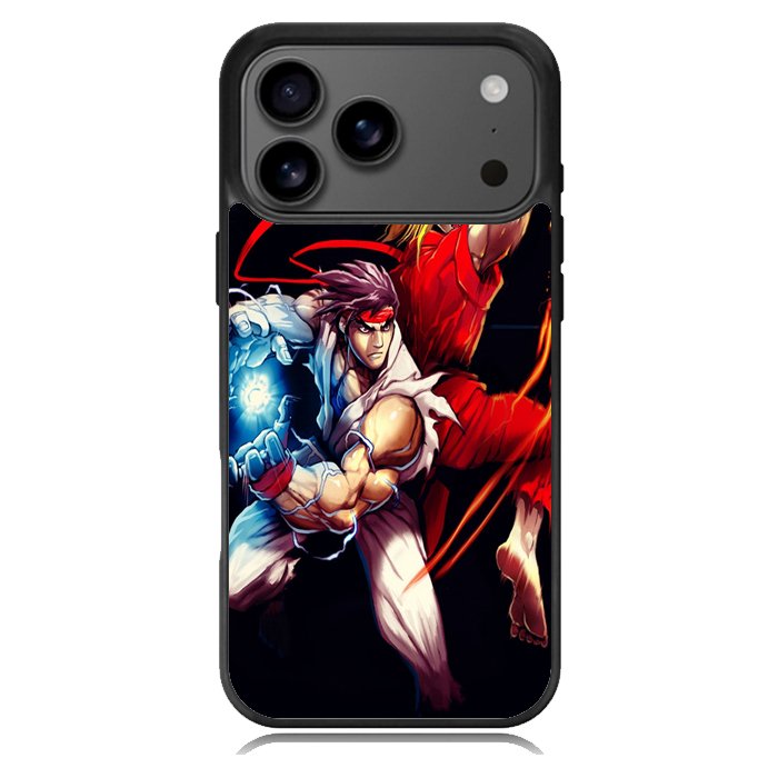 Street Fighter Ryu  Ken Z4372 iPhone 17 Pro Max Case