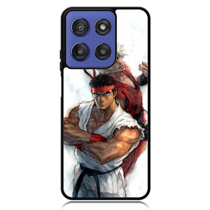 Street Fighter Ryu VS Ken Z4373 Motorola Moto G Stylus 5G 2025 Case