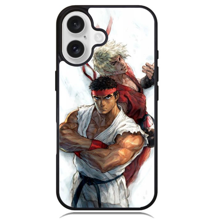 Street Fighter Ryu VS Ken Z4373 iPhone 16 Plus Case