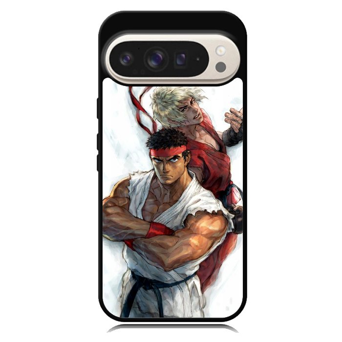 Street Fighter Ryu VS Ken Z4373 Google Pixel 9 Pro XL Case