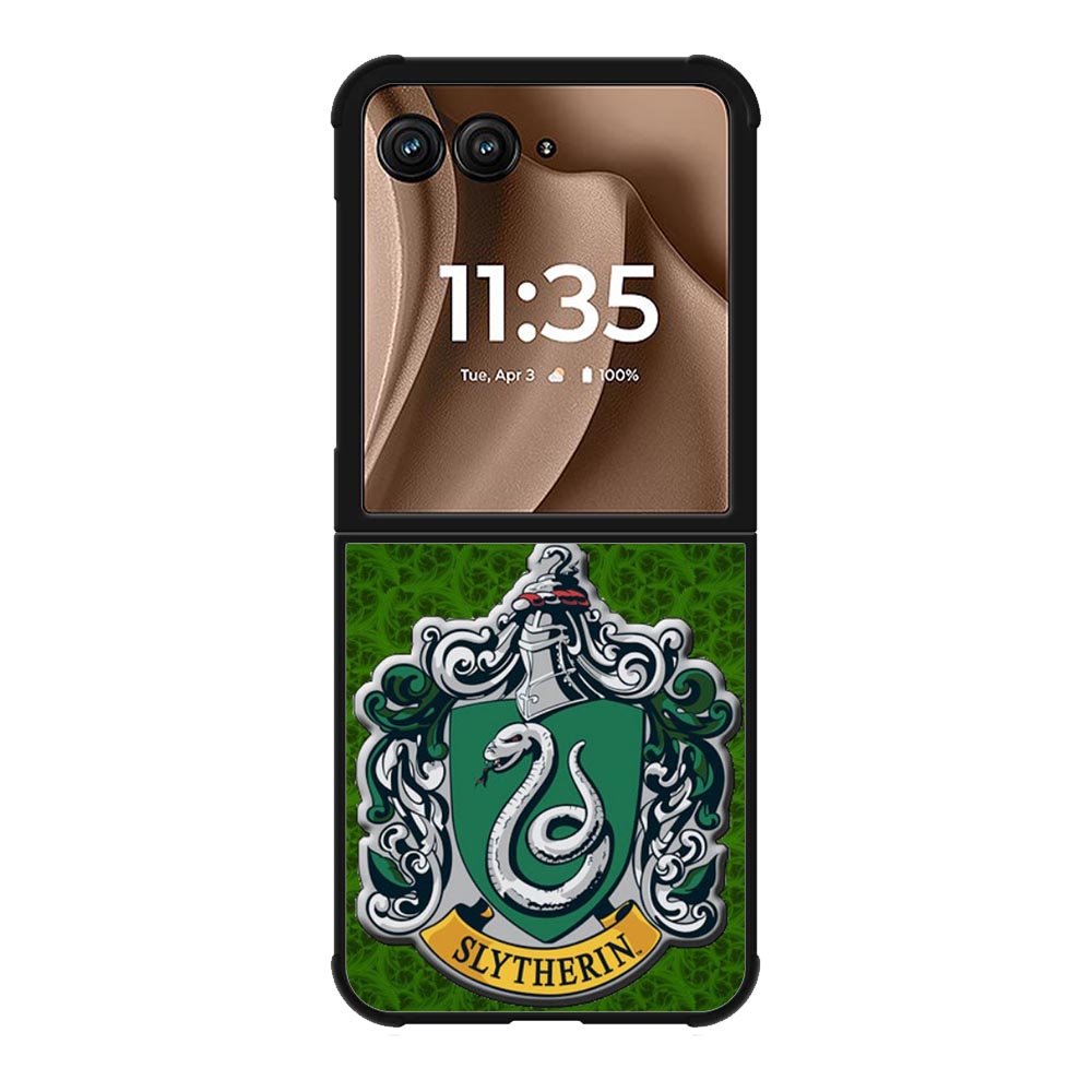 Harry Potter Logo slytherin Z4397 Motorola Moto RAZR Plus 2025 Case