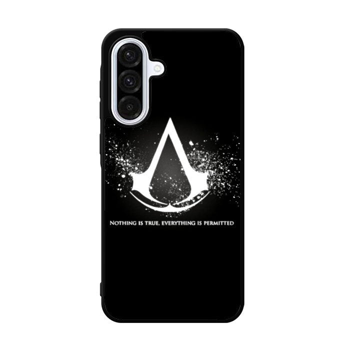 Assassins Creed Symbol Glow Samsung Galaxy A36 Case FE3852