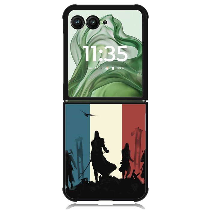 Assassins Creed 3 Z4436 Motorola Moto Razr+ Plus 2024/2025 Case, Motorola Razr 50 Ultra/50s Ultra Case