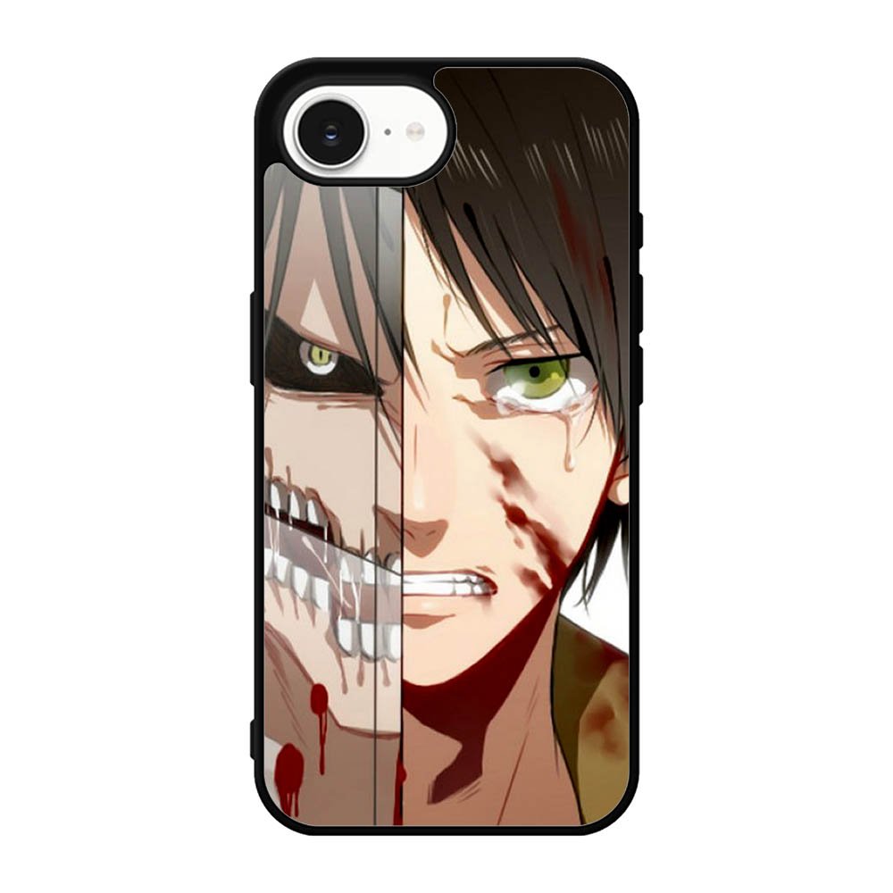 attack on titan eren Z4439 iPhone 17e Case