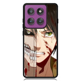 attack on titan eren Z4439 Motorola Moto Edge 2025 | Moto Edge 60 Fusion | Moto Edge 60 Pro Case