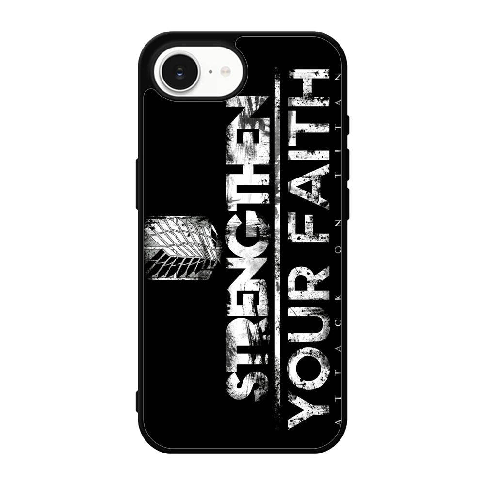 attack on titan Z4440 iPhone 17e Case