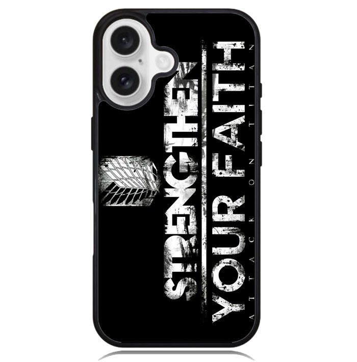 attack on titan Z4440 iPhone 16 Case