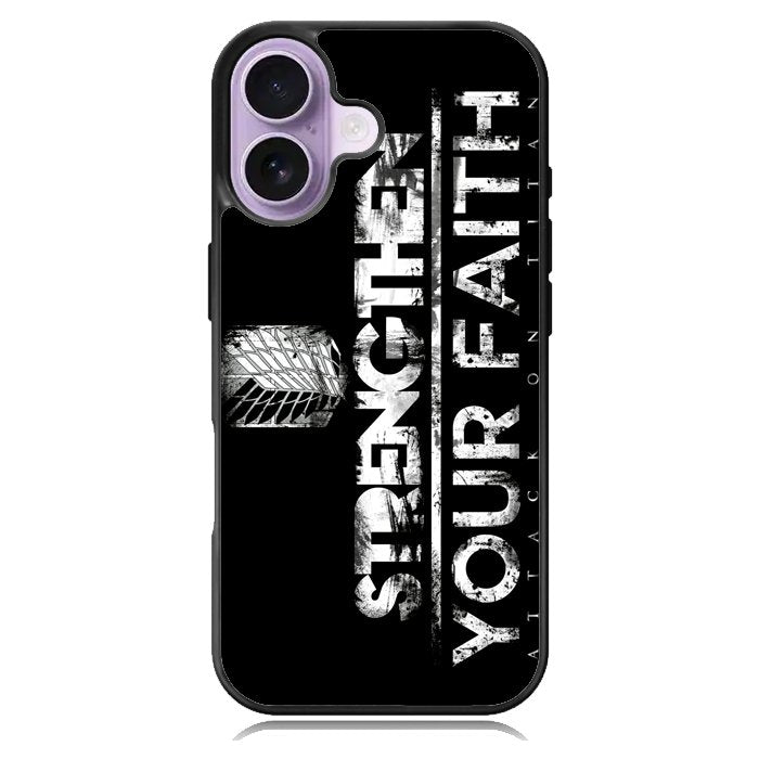 attack on titan Z4440 iPhone 17 Case