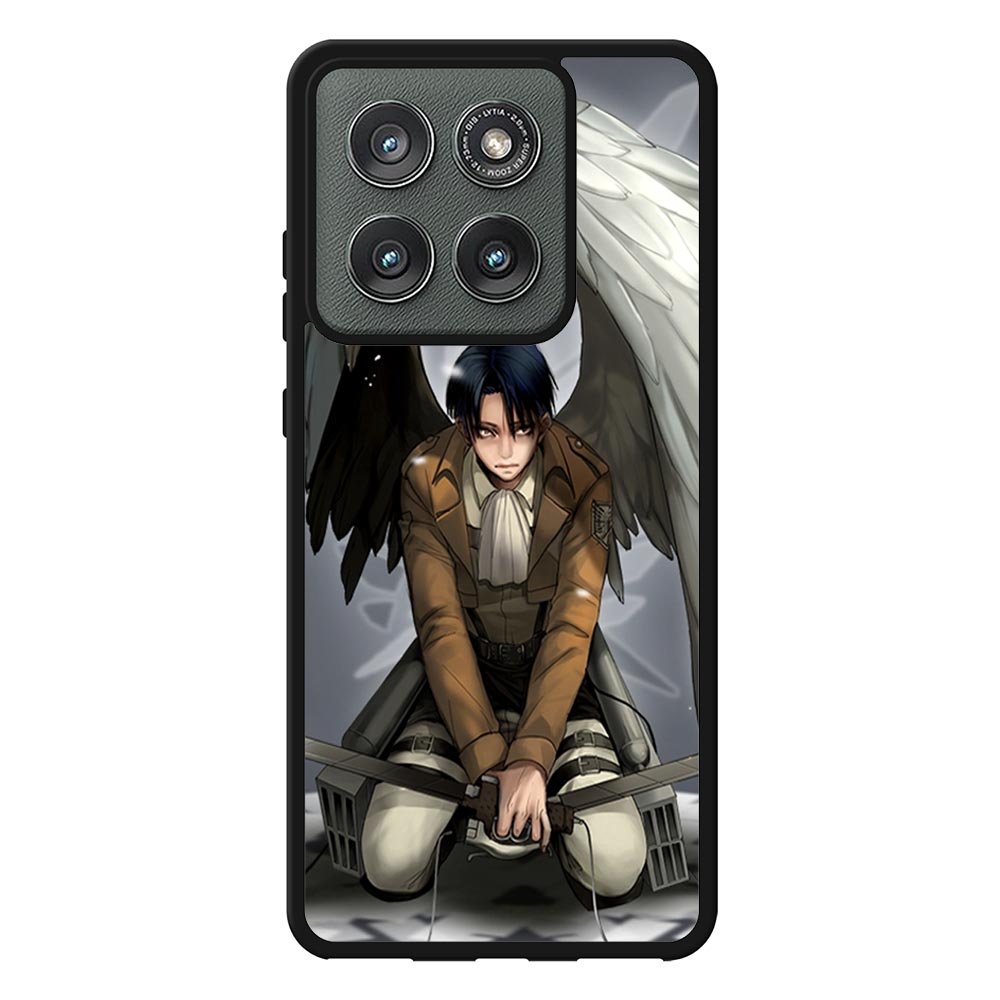 attack on titan levi Z4441 Motorola Moto Edge 2025 Case