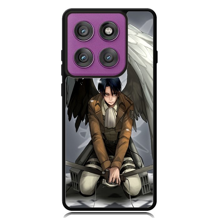 attack on titan levi Z4441 Motorola Moto Edge 2025 | Moto Edge 60 Fusion | Moto Edge 60 Pro Case
