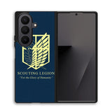 attack on titan Logo minimalist Z4442 Samsung Galaxy Z Fold 7 Case