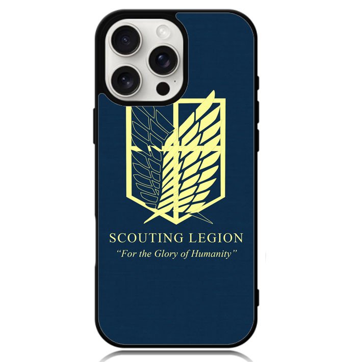 attack on titan Logo minimalist Z4442 iPhone 16 Pro Max Case