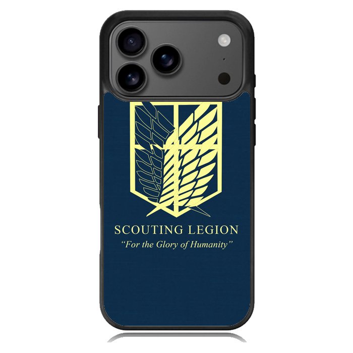 attack on titan Logo minimalist Z4442 iPhone 17 Pro Max Case