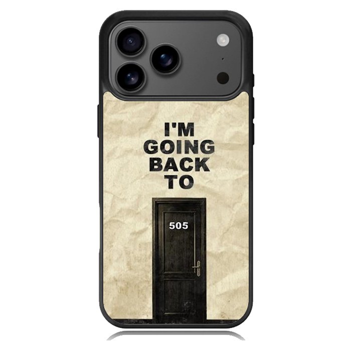 Arctic Monkeys 505 Lyrics Z4447 iPhone 17 Pro Max Case