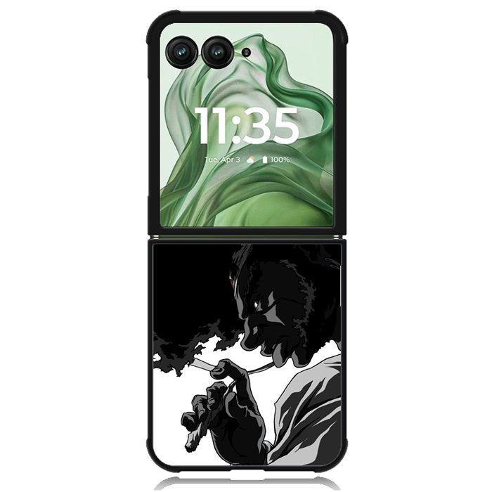 Afro Samurai Z4452 Motorola Moto Razr+ Plus 2024/2025 Case, Motorola Razr 50 Ultra/50s Ultra Case