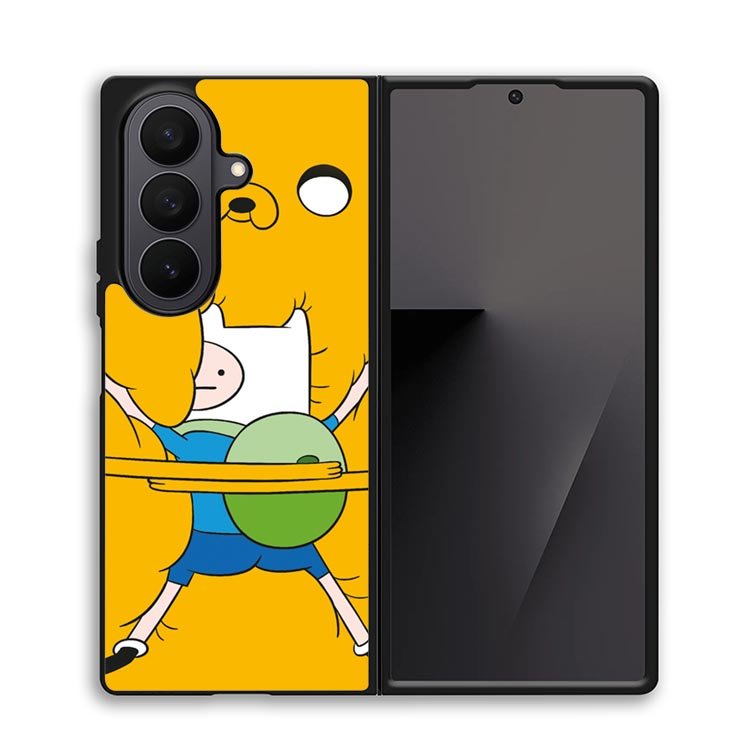 Adventure Time Hug Z4453 Samsung Galaxy Z Fold 7 Case