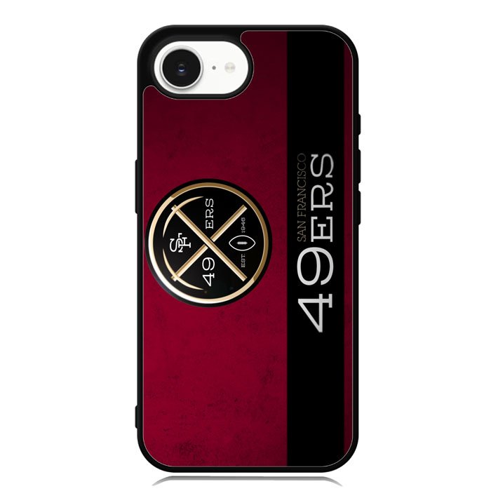 49ers logo iPhone 16e Case FE1415