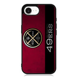 49ers logo iPhone 16e Case FE1415