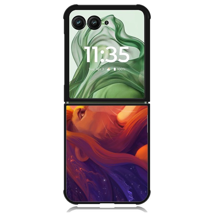 leo king Lion Z4489 Motorola Moto Razr+ Plus 2024/2025 Case, Motorola Razr 50 Ultra/50s Ultra Case