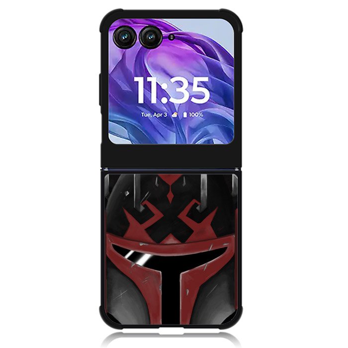 Star Wars Mandalorian face Motorola Moto Razr 2024 , Moto Razr 50 Case