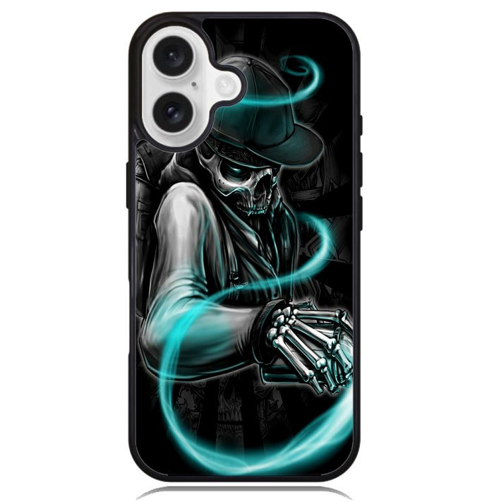 Skull Written Burners Z4580 iPhone 16 Plus Case