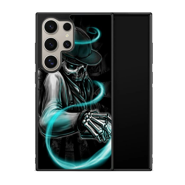 Skull Written Burners Z4580 Samsung Galaxy S24 Ultra 5G Case