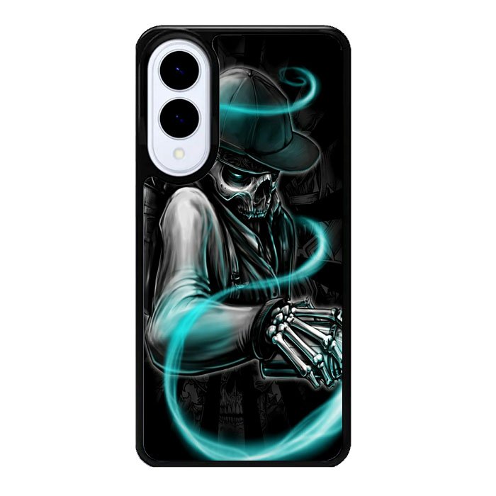 Skull Written Burners Z4580 Samsung Galaxy S25 Edge Case