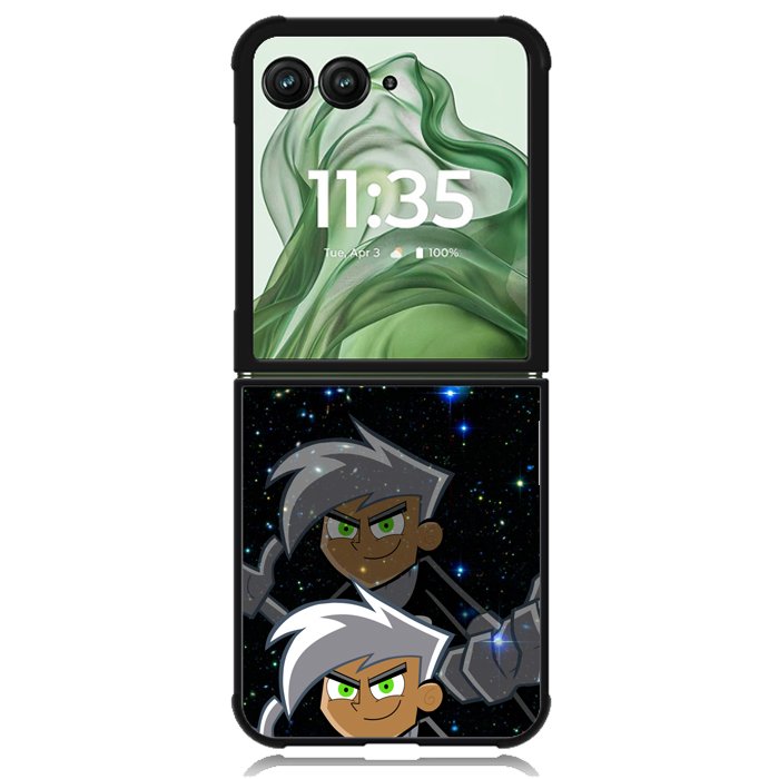 danny phantom cartoon Z4611 Motorola Moto Razr+ Plus 2024/2025 Case, Motorola Razr 50 Ultra/50s Ultra Case