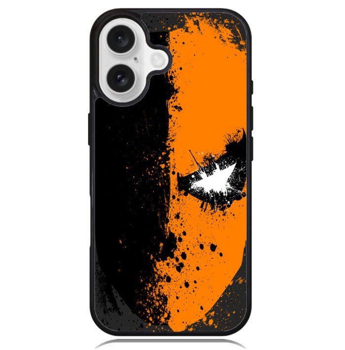 deathstroke face art Z4615 iPhone 16 Plus Case