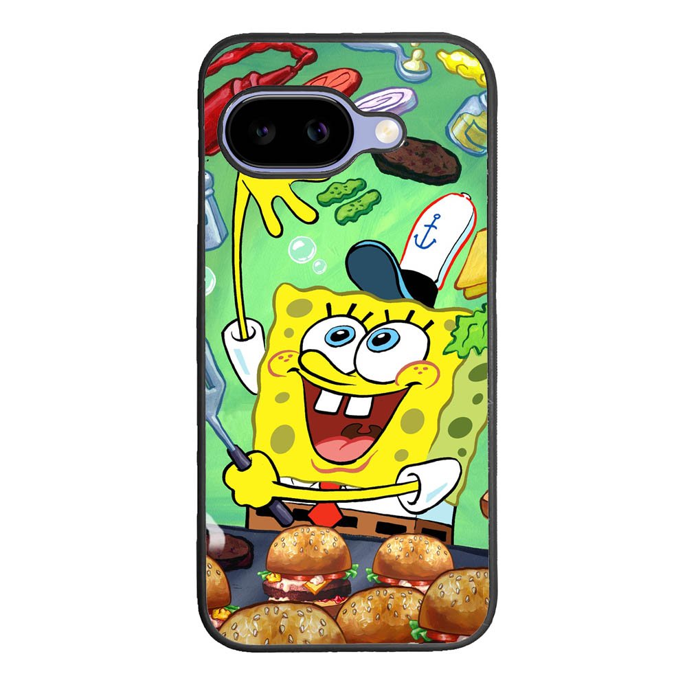 Spongebob Squarepants krabby patty Z4679 Google Pixel 10A Case