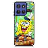 Spongebob Squarepants krabby patty Z4679 Motorola Moto G Stylus 5G 2025 Case