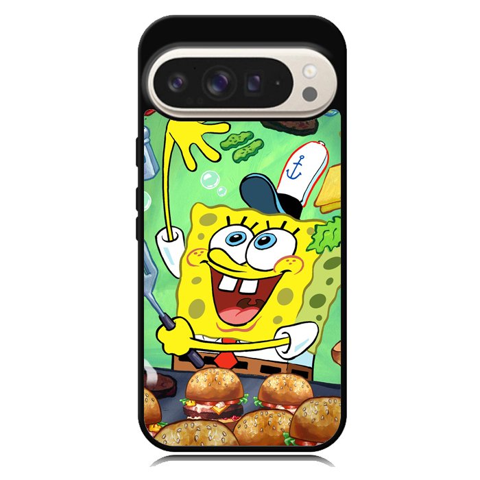 Spongebob Squarepants krabby patty Z4679 Google Pixel 10 Pro XL Case