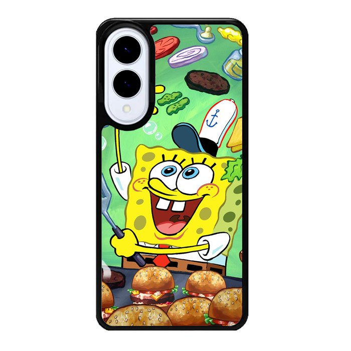 Spongebob Squarepants krabby patty Z4679 Samsung Galaxy S25 Edge Case