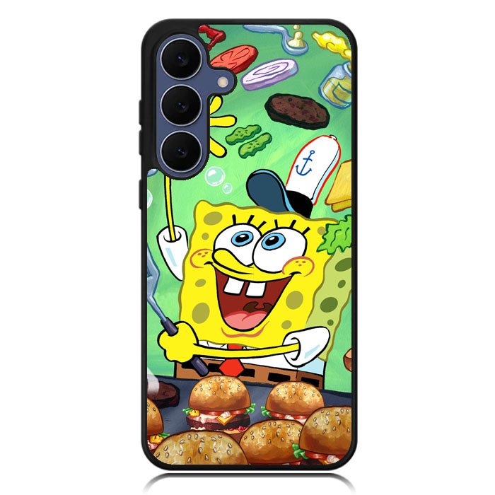 Spongebob Squarepants krabby patty Z4679 Samsung Galaxy S25 FE Case