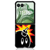 The Hundreds Black Z4693 Motorola Moto Razr+ Plus 2024/2025 Case, Motorola Razr 50 Ultra/50s Ultra Case