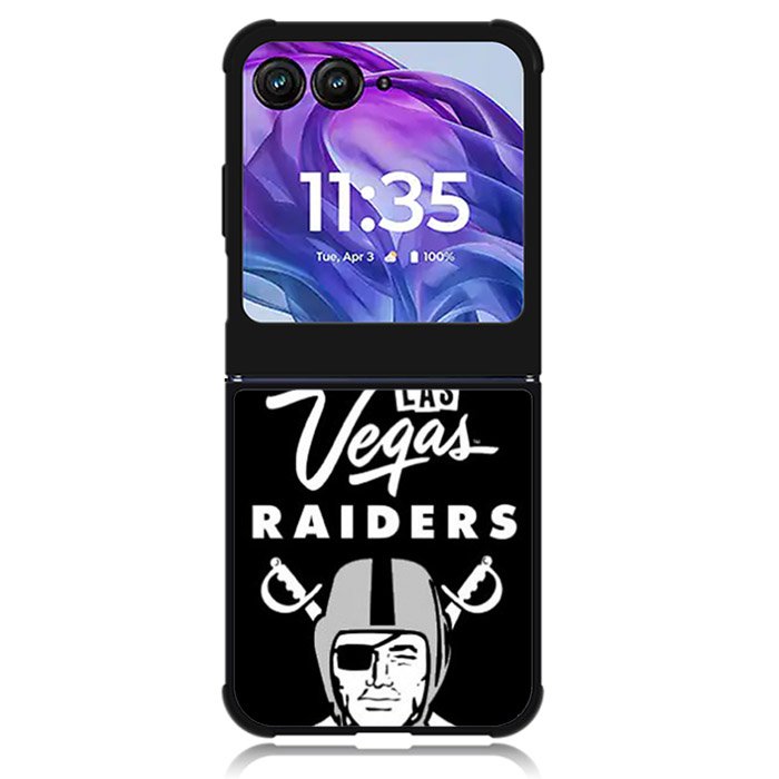Las Vegas Raiders Motorola Moto Razr 2024 , Moto Razr 50 Case