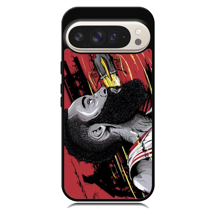 James Harden Rockets Z4764 Google Pixel 9 Pro XL Case