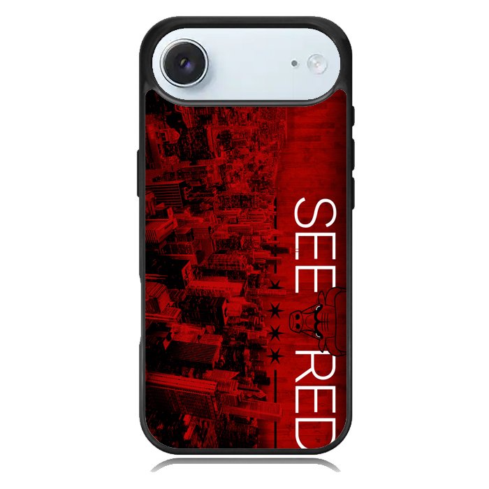 See Red Chicago Bulls Playoffs Z4811 iPhone 17 Air Case