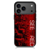 See Red Chicago Bulls Playoffs Z4811 iPhone 17 Pro Case