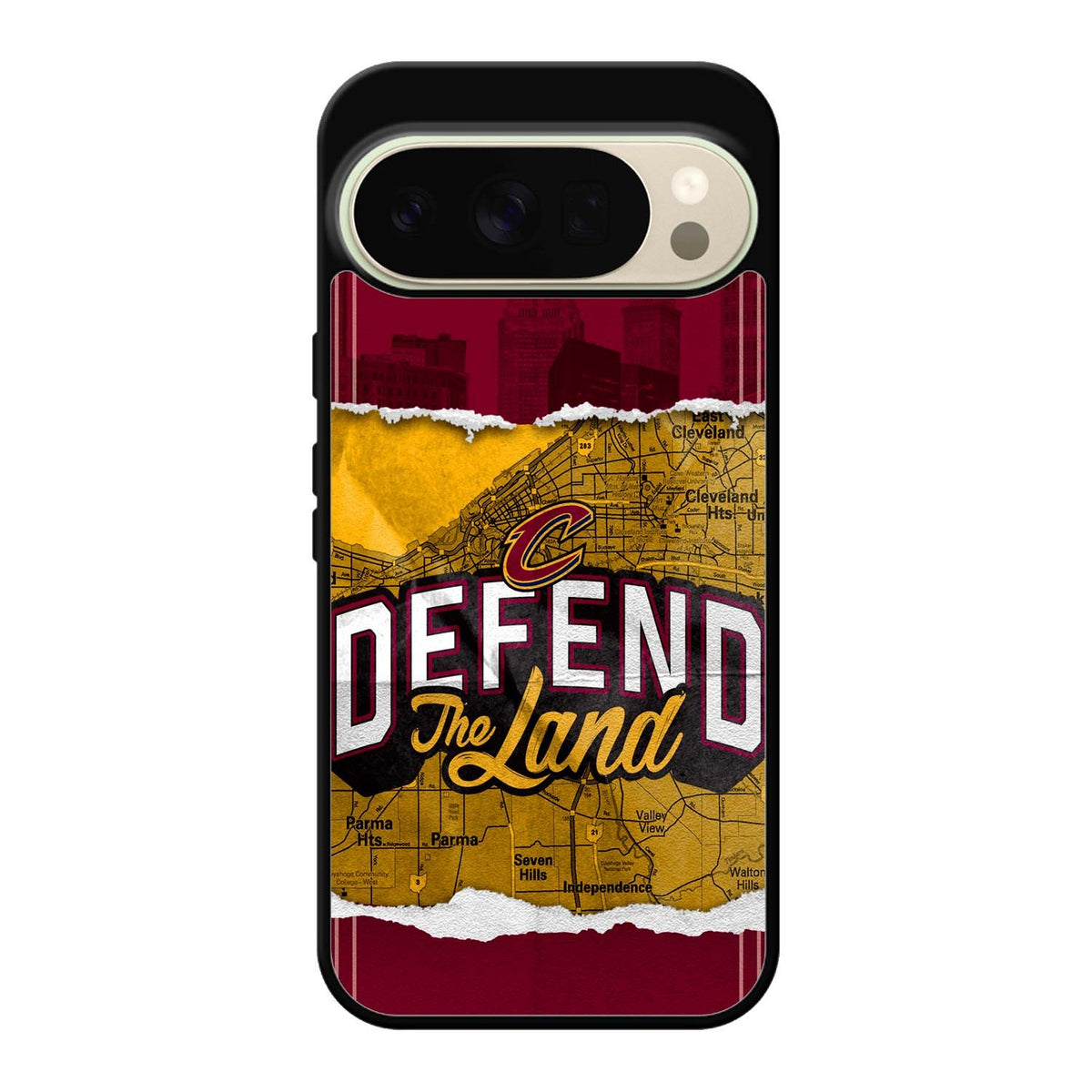 Defend The Land Cavaliers Playoff Z4812 Google Pixel 10 Pro Case