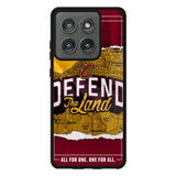 Defend The Land Cavaliers Playoff Z4812 Motorola Moto Edge 2025 Case