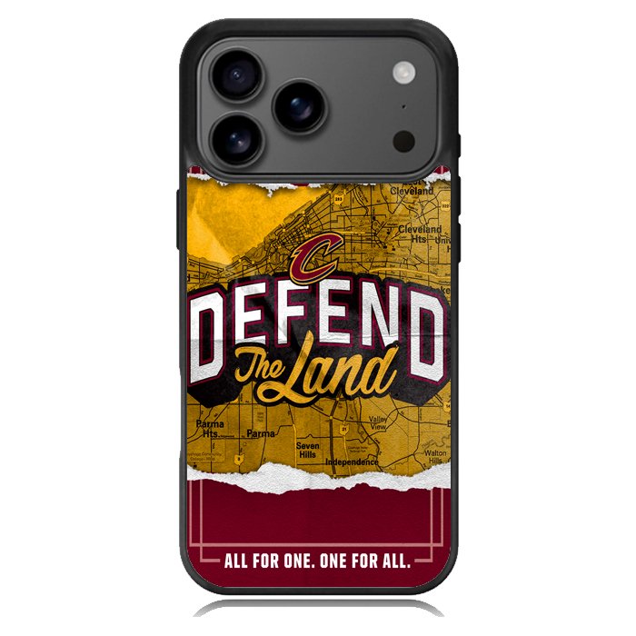 Defend The Land Cavaliers Playoff Z4812 iPhone 17 Pro Case