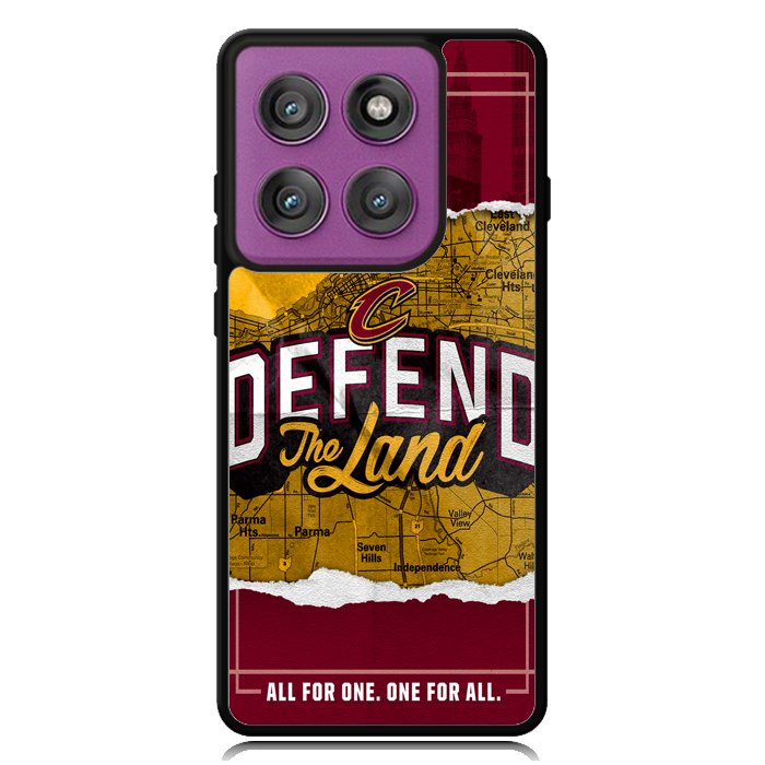 Defend The Land Cavaliers Playoff Z4812 Motorola Moto Edge 2025 | Moto Edge 60 Fusion | Moto Edge 60 Pro Case