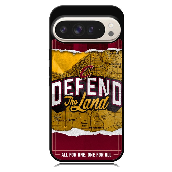 Defend The Land Cavaliers Playoff Z4812 Google Pixel 10 Pro XL Case
