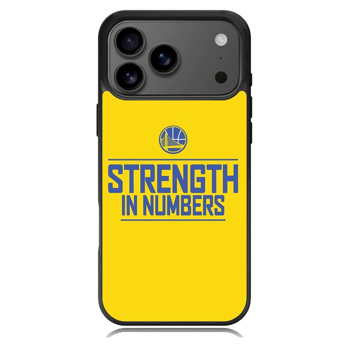 golden state warriors strenght in number playoff Z4828 iPhone 17 Pro Max Case