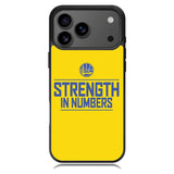 golden state warriors strenght in number playoff Z4828 iPhone 17 Pro Max Case